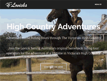 Tablet Screenshot of lovicks.com.au